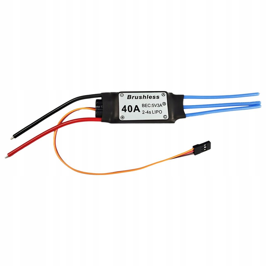 RC 40A bezszczotkowy kontroler ESC 5V3A BEC