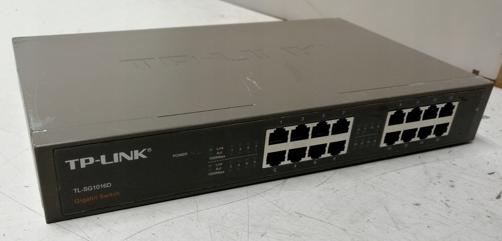 Switch TP-LINK TL-SG1016D 16 portów gigabit switch