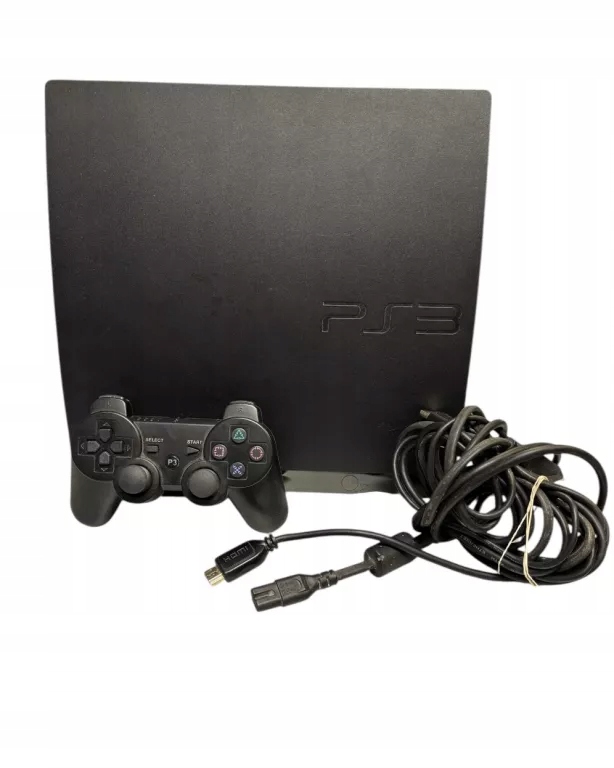 KONSOLA SONY PLAYSTATION 3 SLIM CECH- 2004B OKABLOWANIE/PAD/FIFA W NAPĘDZI