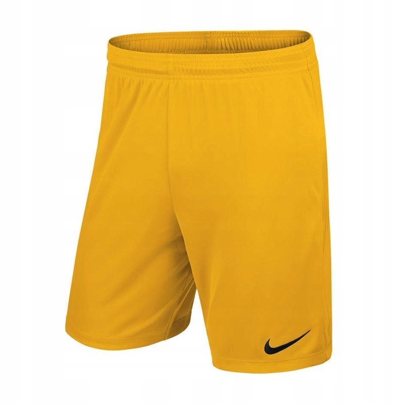 Spodenki Nike Park II Knit XL (164 cm) żółte!