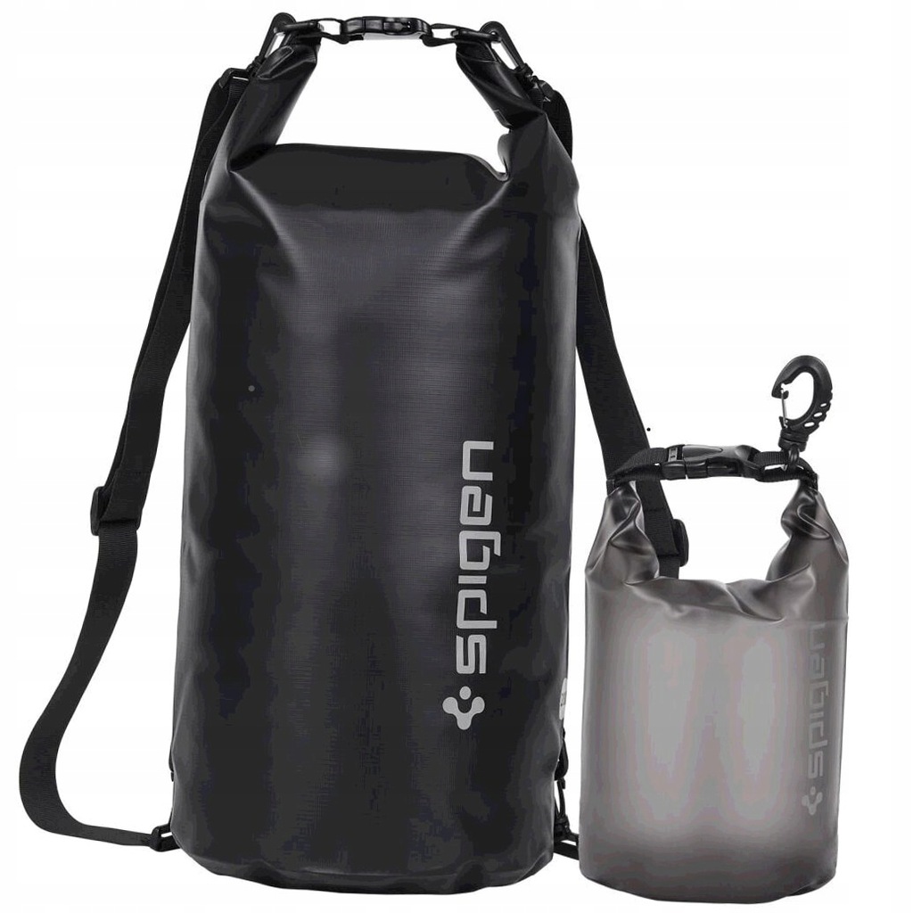 Torby wodoszczelne Spigen A630 Universal Waterproof Bag Black