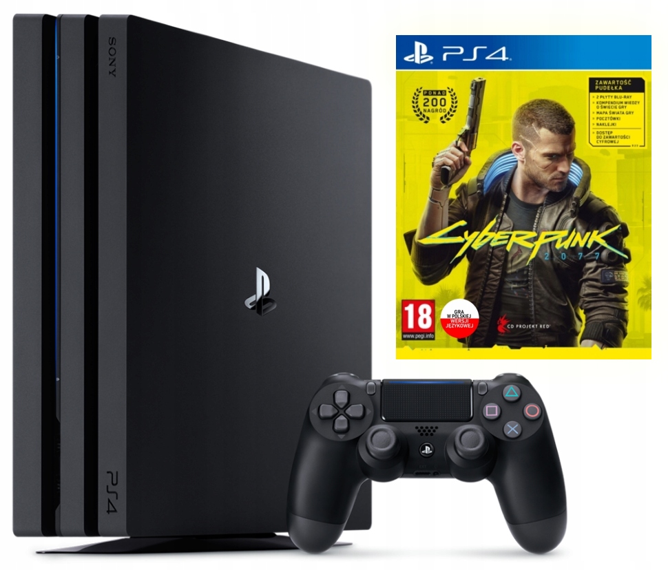 Konsola PlayStation 4 Pro 1TB + Cyberpunk 2077