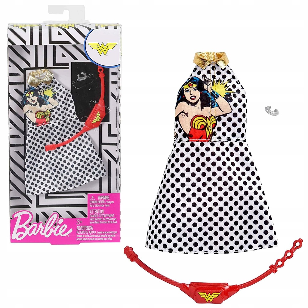 MATTEL BARBIE ZESTAW UBRANKO DLA LALEK BARBIE