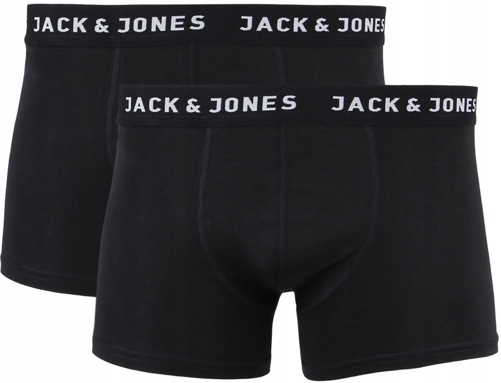 JACK&JONES bokserki 2PACK 12138235-BLK r XXL