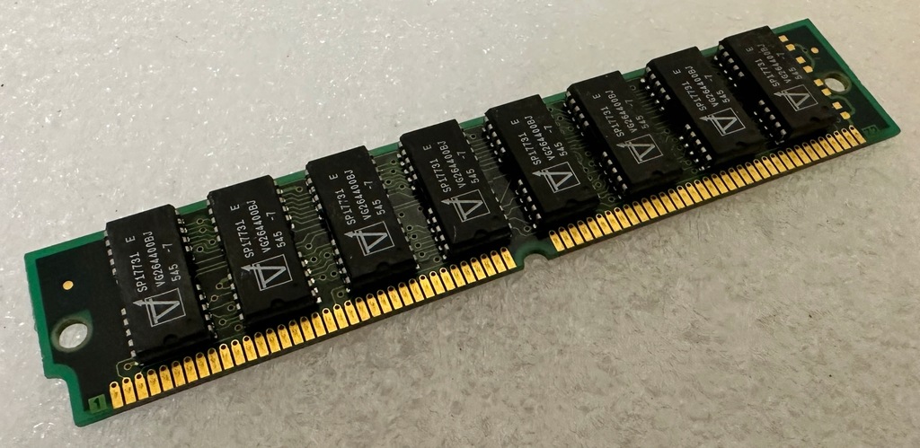 Stara Retro pamięć RAM SP17731 VG264400BJ
