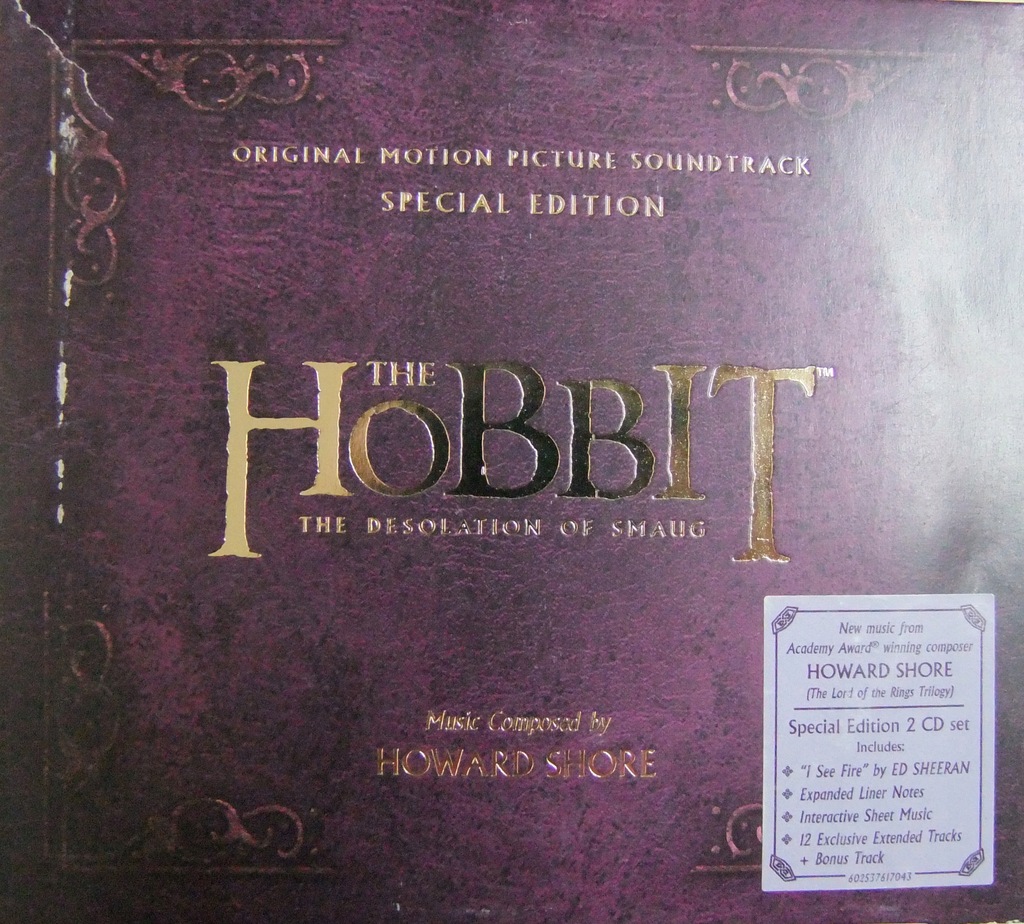 The Hobbit The Desolation Of Smaug DELUXE 2CDs p11
