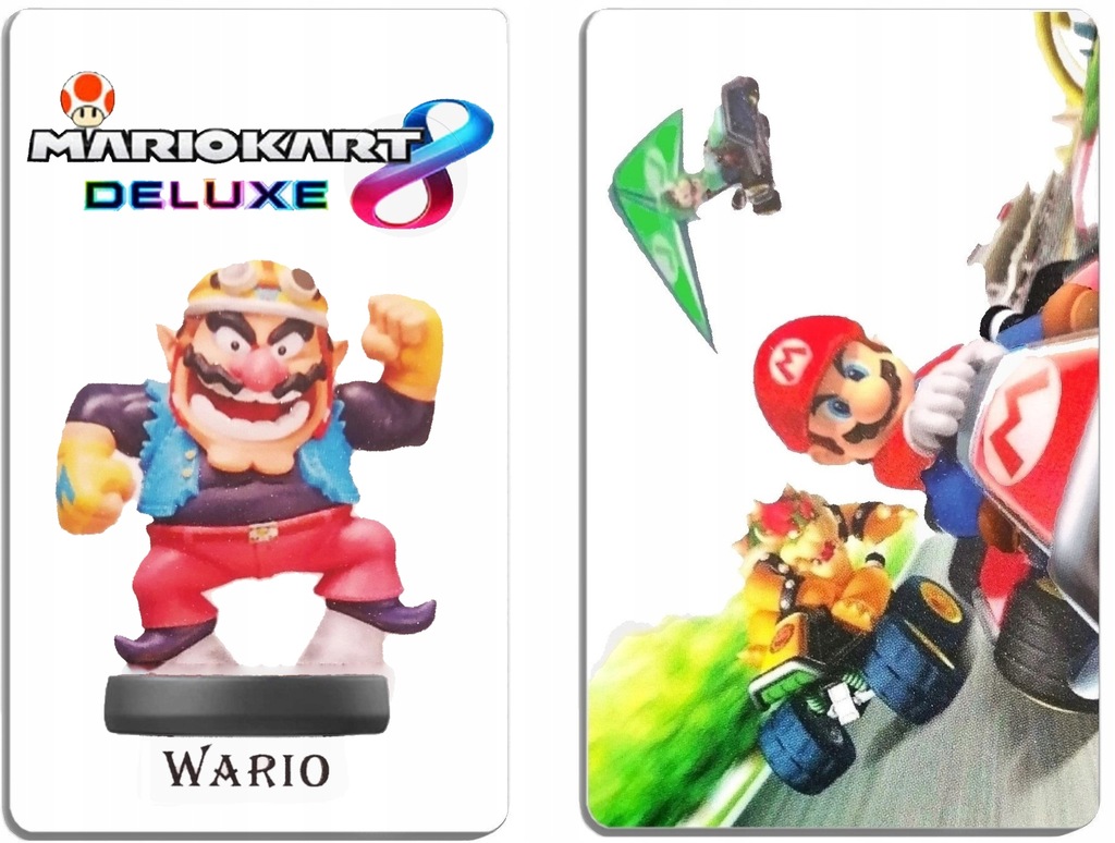 Amiibo Mario Kart 8 Deluxe: Wario DLC NFC Switch