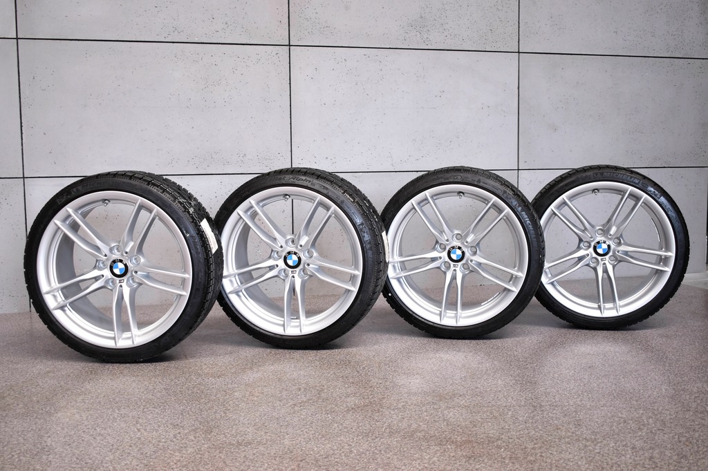 BMW F30 F31 F32 F33 F36 F87 KOŁA 19" FELGI OPONY ZIMOWE ZIMA MICHELIN 8mm