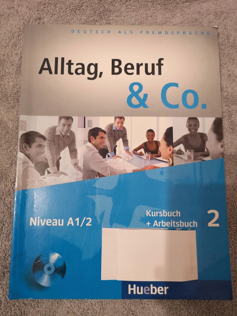 Alltag, Beruf & Co. 2 Deutsch j.niemiecki Kursbuch + Arbeitsbuch mit CD