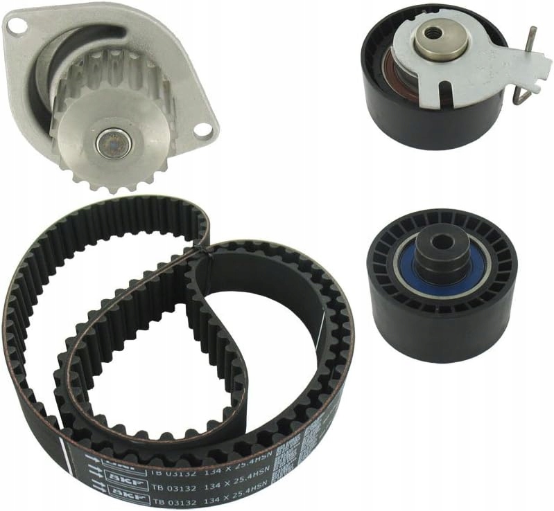 SKF VKMC 03256 Pompa wodna + zestaw paska rozrządu