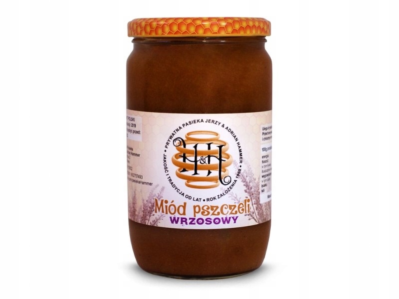 Miód wrzosowy 1000g