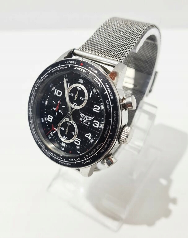 ZEGAREK AVIATOR F SERIES AVW79896G407 11541495523 oficjalne archiwum Allegro