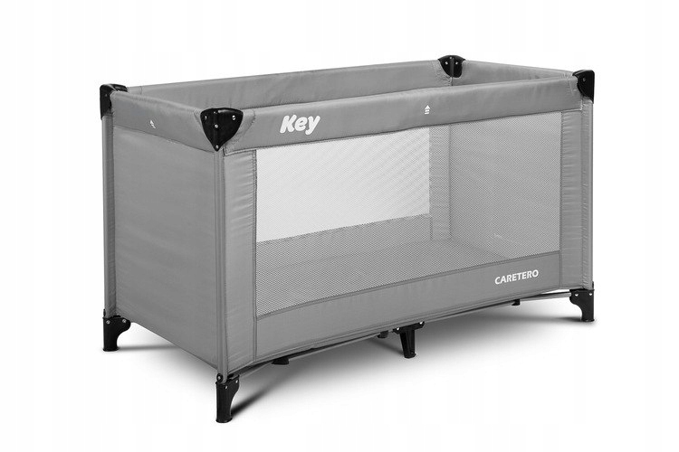 Łóżeczko turystyczne Key grafitowe