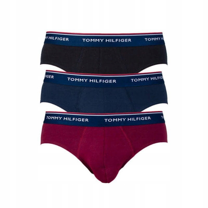 TOMMY HILFIGER PREMIUM SLIPY 3 PACK RÓŻNE 096 L