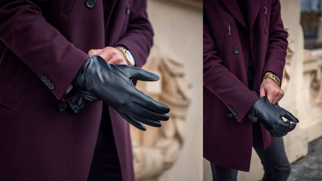 Купить BETLEWSKI Мужские кожаные зимние перчатки, черные, в подарочной упаковке L: отзывы, фото, характеристики в интерне-магазине Aredi.ru
