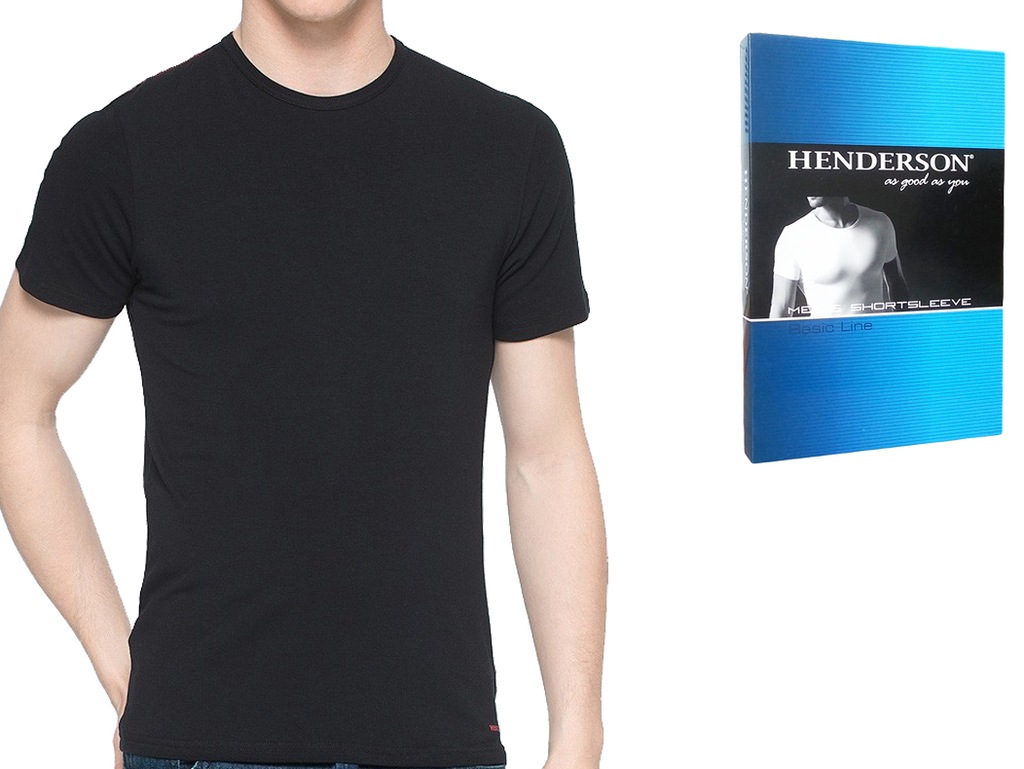 Koszulka T-Shirt K1 Henderson BASIC czarny 3XL