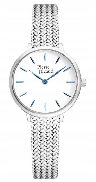 Zegarek damski srebrny Pierre Ricaud wizytowy