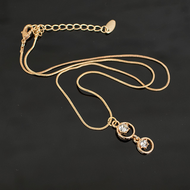 Elegancki naszyjnik Rose Gold