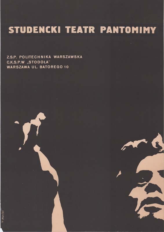 plakat Marek Kreusch 71 Studencki Teatr Pantomimy