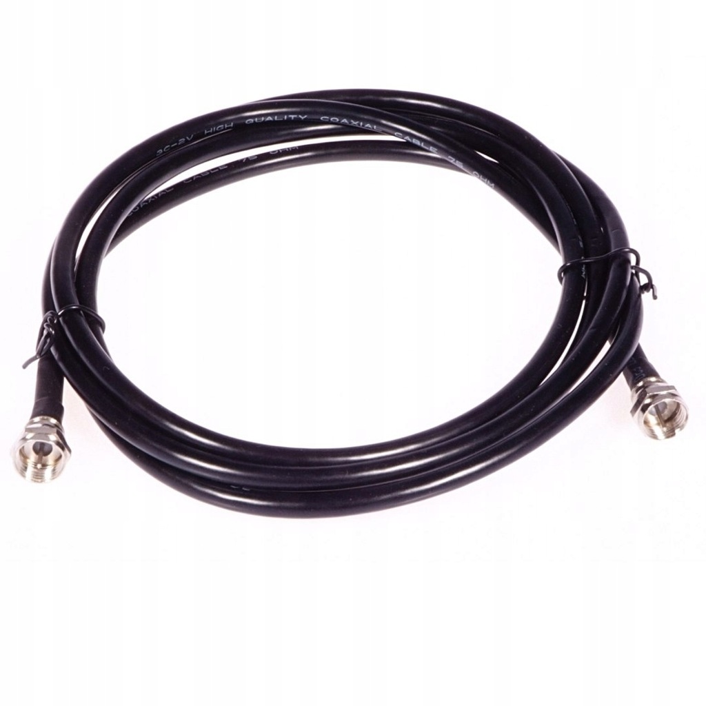 KABEL ANT. DO TV F WTYK 1,8m LB0070 NIKLOWANY