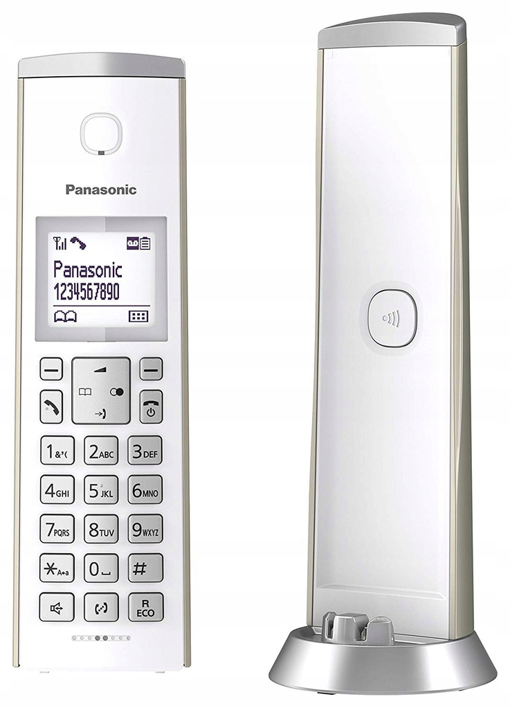 Купить Беспроводной телефон Panasonic KX-TGK220JTW/DECT: отзывы, фото, характеристики в интерне-магазине Aredi.ru