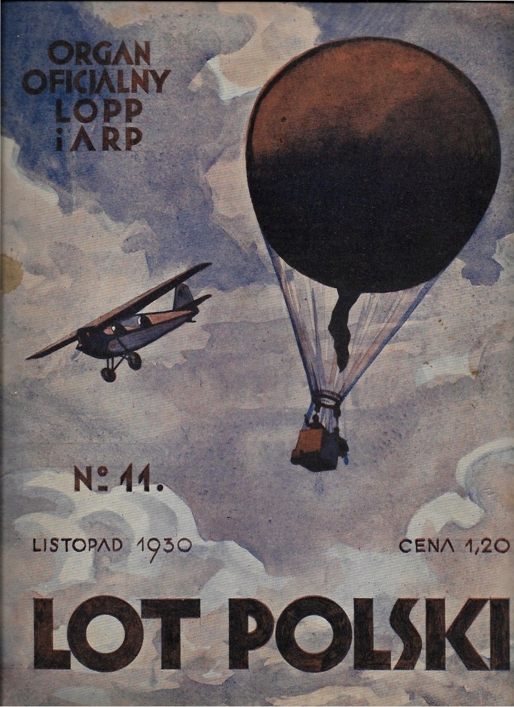 LOT POLSKI 1930 11 Lotnictwo Inowrocław Dębica