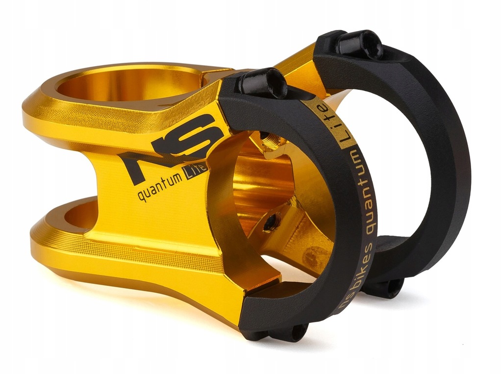 Mostek NS BIKES Quantum Lite Black/Gold 8118199257