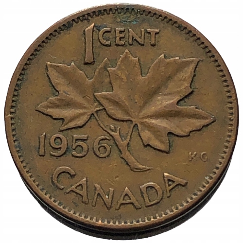 53327. Kanada - 1 cent - 1956r.