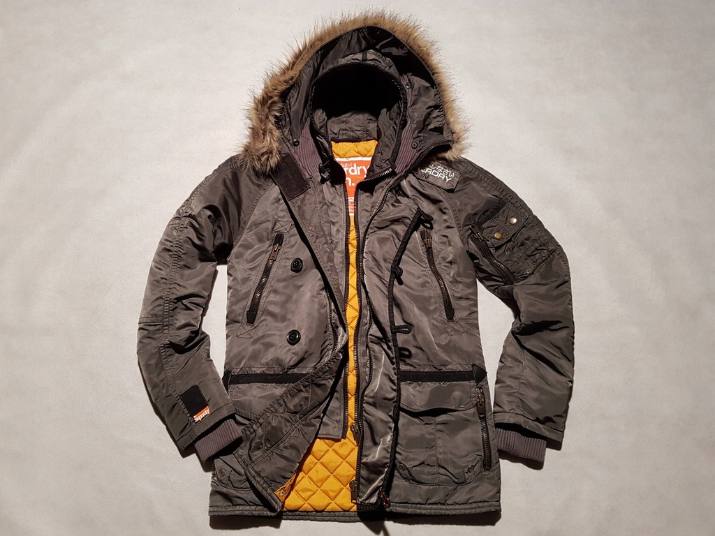 SUPERDRY JAPAN - PARKA roz.S super stan_