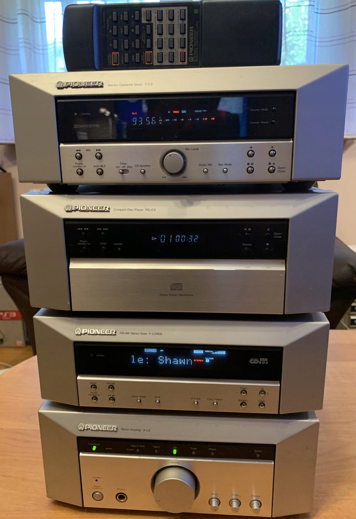 とっくん専用Pioneer Stereo Tuner F-C3とT-C3セット とっくん専用Pioneer Stereo Tuner F-C3とT-C3セット