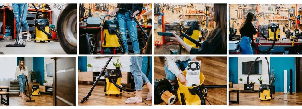 Купить ПРОМЫШЛЕННЫЙ ПЫЛЕСОС KARCHER KWD3 без мешка TURBO: отзывы, фото ...