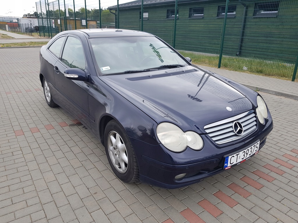 Mercedes Benz Klasa C Coupe C180 Kompressor 143 Km 9218177338 Oficjalne Archiwum Allegro