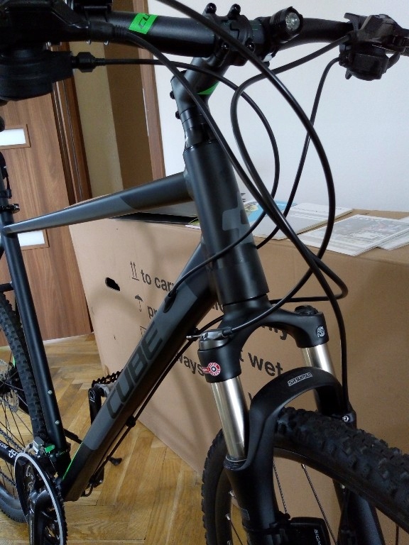 Rower crossowy CUBE CROSS rozmiar ramy 62 8235439344 oficjalne archiwum Allegro