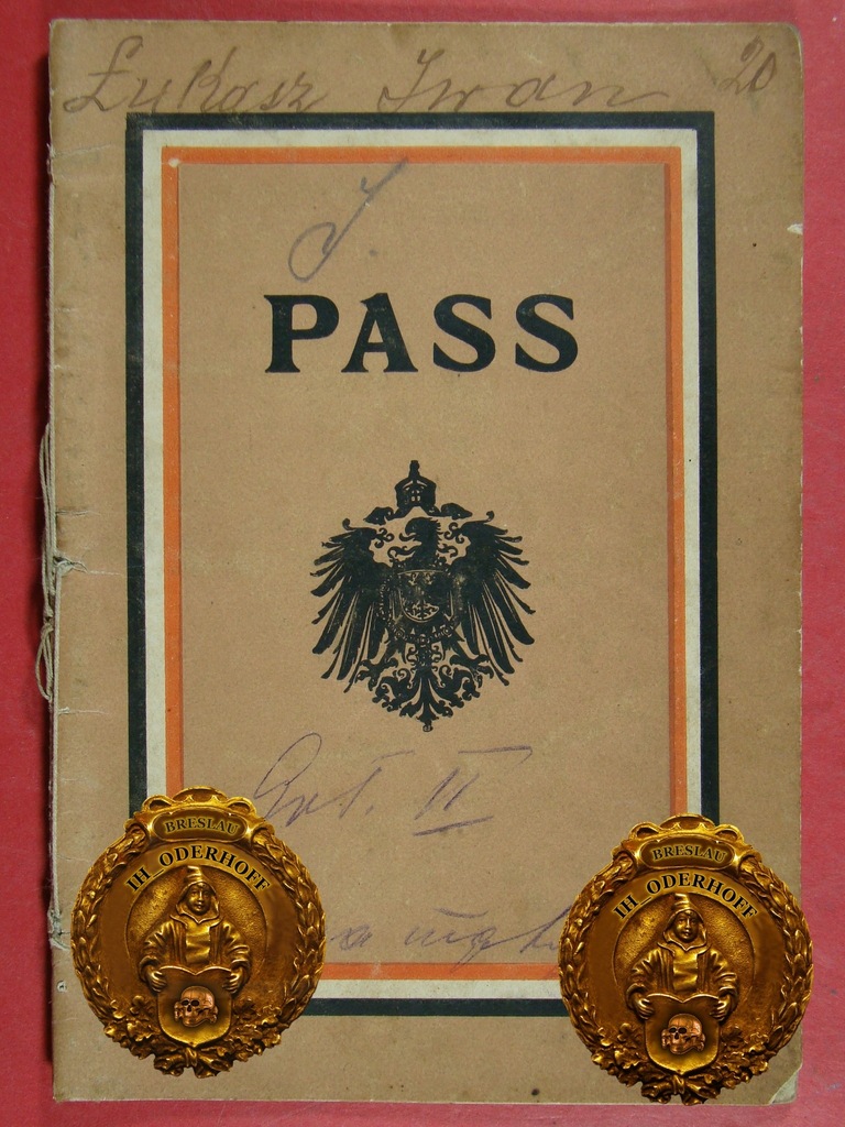 1916 Warschau-Praga Paszport H377