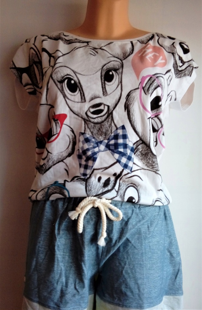Piżamka Disney Reserved Bambi L szorty +koszulka