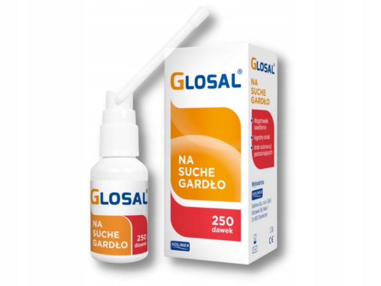 GLOSAL Spray na suche gardło 25 ml