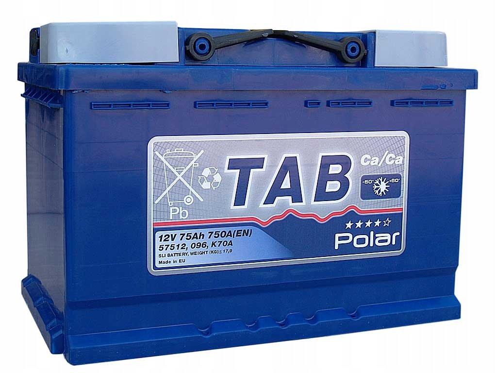 Akumulator TAB Polar 12V 75Ah/750Ah - 12191751481 - oficjalne archiwum ...