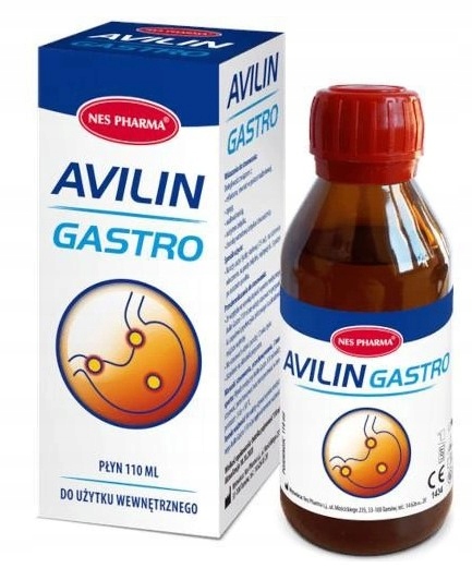 AVILIN Gastro refluks zgaga wrzody 110ml