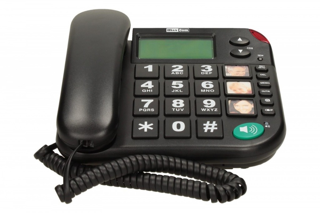 Telefon przewodowy Maxcom KXT480