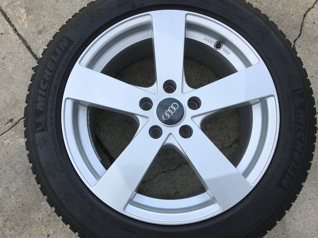 KOŁA ZIMOWE AUDI A4 B8 B7 A6 C6 225/50/17 Michelin ...