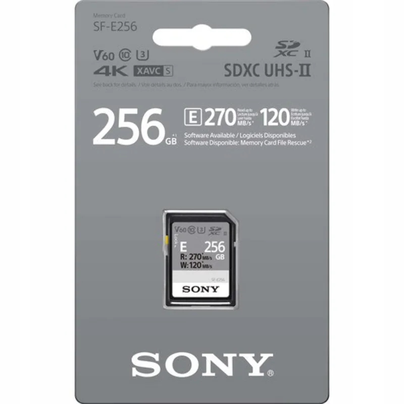 Sony SF-E256 256 GB SDXC Flash memory class 10