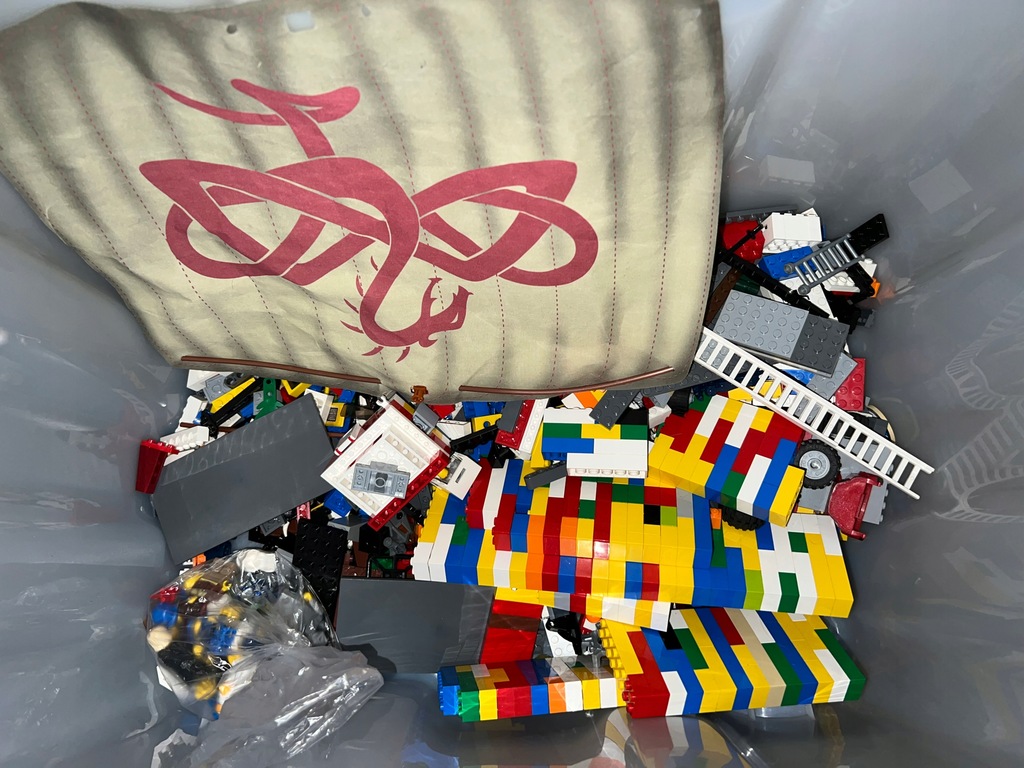 LEGO Mix 10kg stare zestawy + figurki + instrukcje
