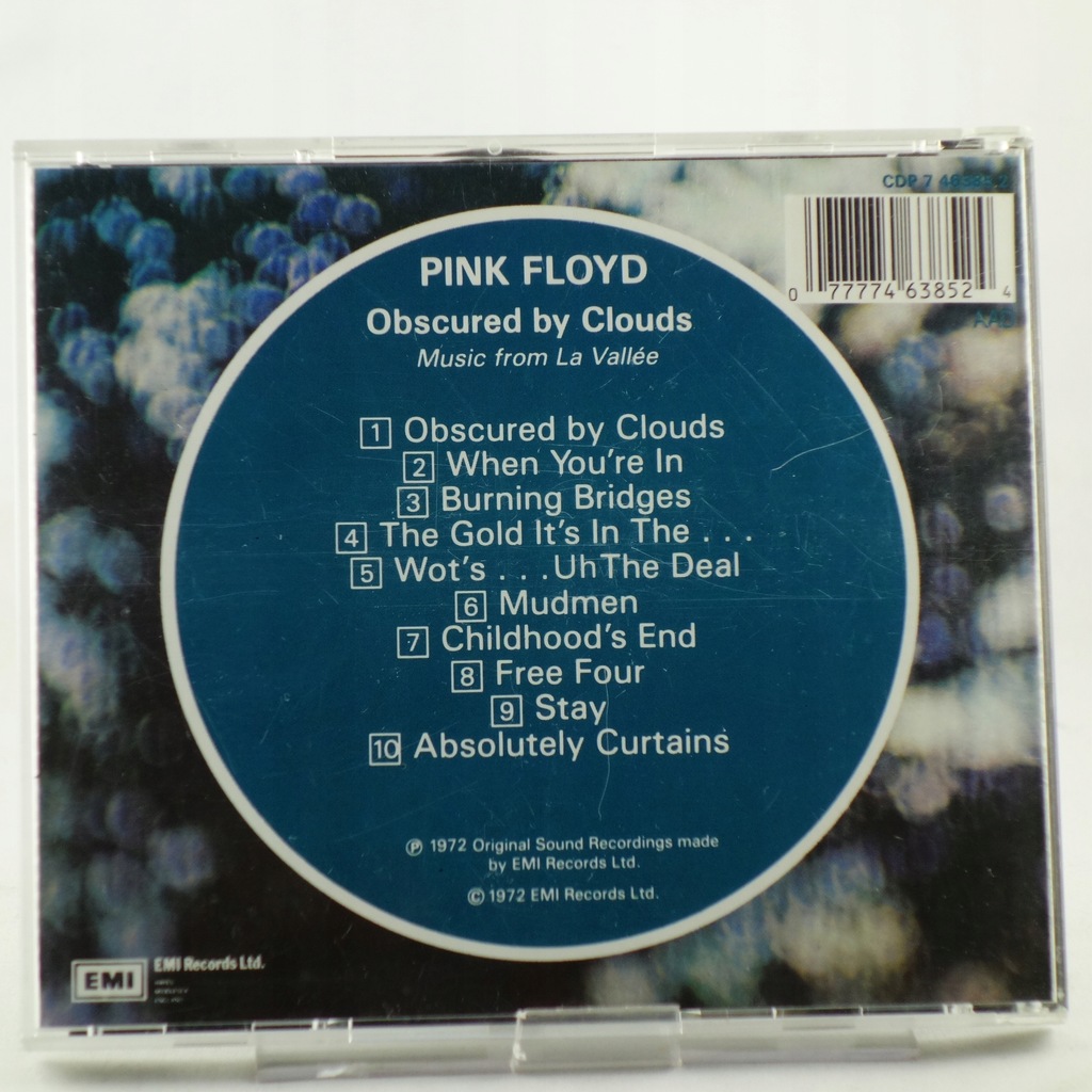 Купить Pink Floyd - Скрытые облаками (1972): отзывы, фото, характеристики в интерне-магазине Aredi.ru