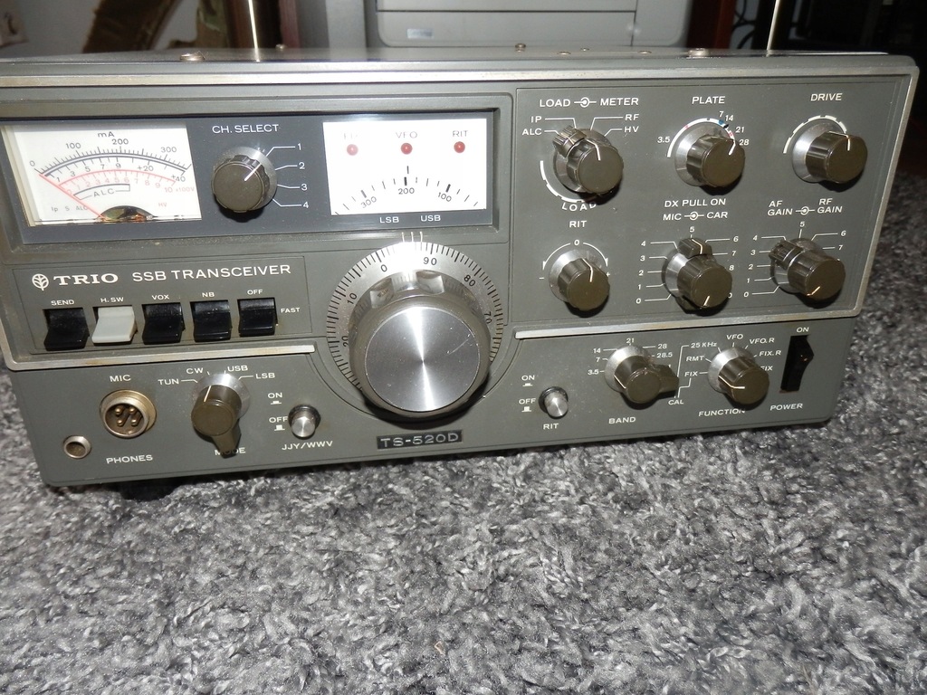 TRANSCEIVER RADIOSTACJA KF KENWOOD TS520 8851624674 oficjalne