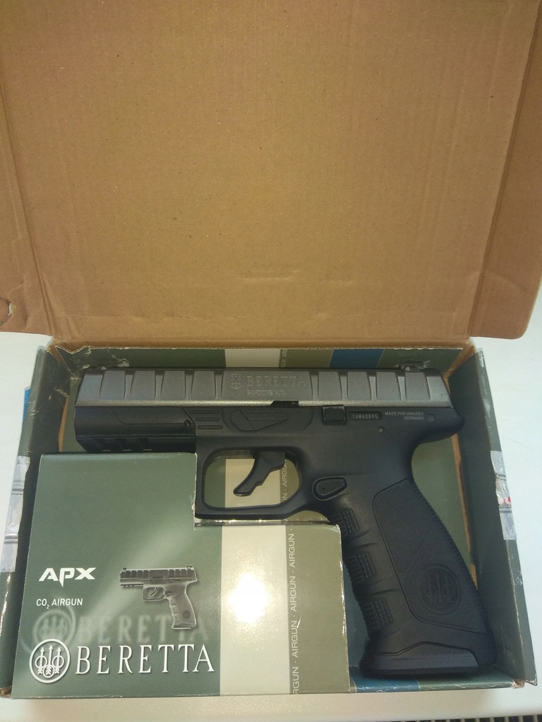 Wiatrówka Pistolet Beretta APX Metal Grey