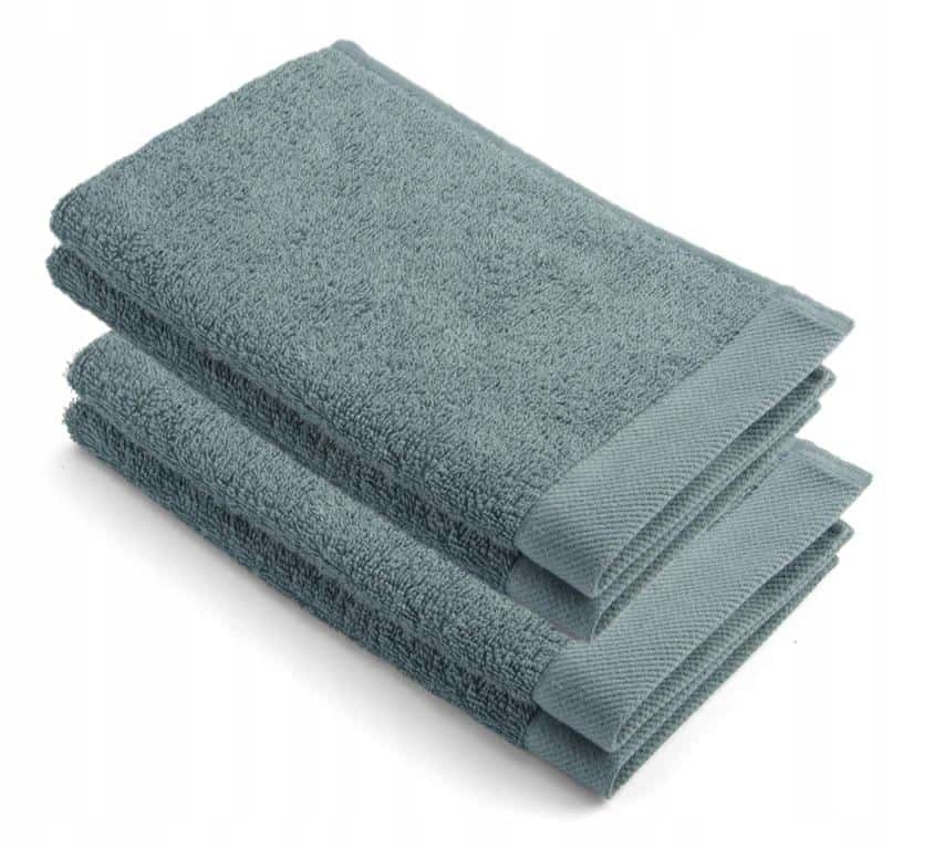 Walra Remade Cotton Guest Towel 30x50cm - 2pcs Green