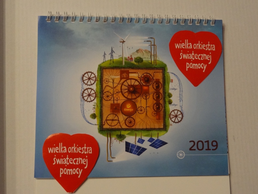 Kalendarz 2019 na biurko