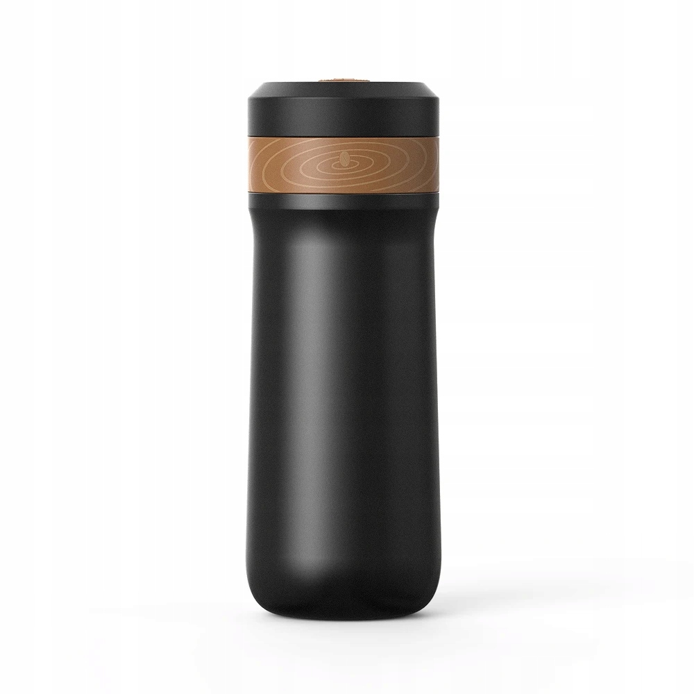 Portable French Press 350ml Coffee Maker Black Pla