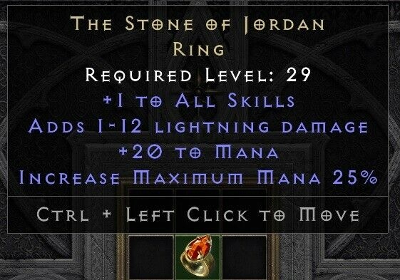 D2R Diablo 2 Resurrected SOJ Kamień Jordana