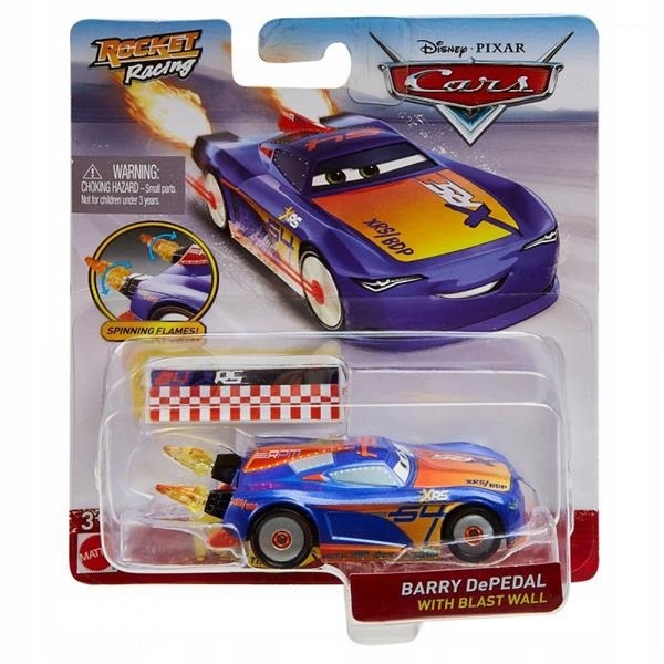 Pojazd Cars Rocket Racing Barry Depedal